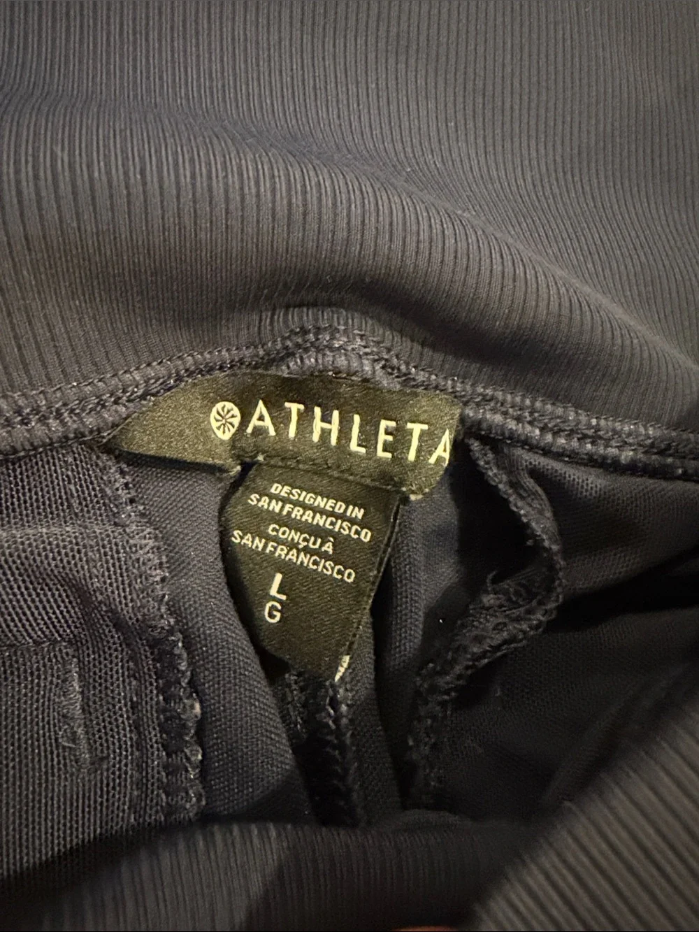 Athleta Navy Blue Track Joggers